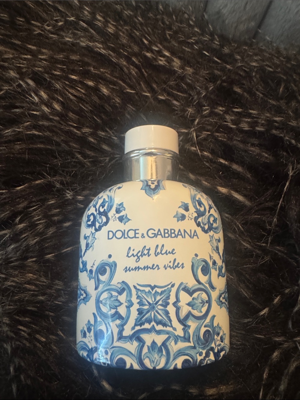 NEW Dolce & Gabbana Light Blue Summer Vibes Body Fragrance - White & Blue